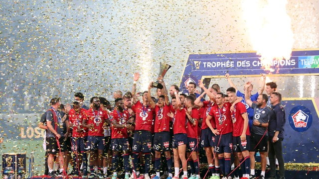 Lille vence, conquista Supercopa e interrompe série de oito títulos do PSG