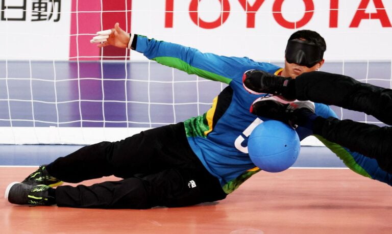 EUA derrotam Brasil no goalball masculino na Paralimpíada