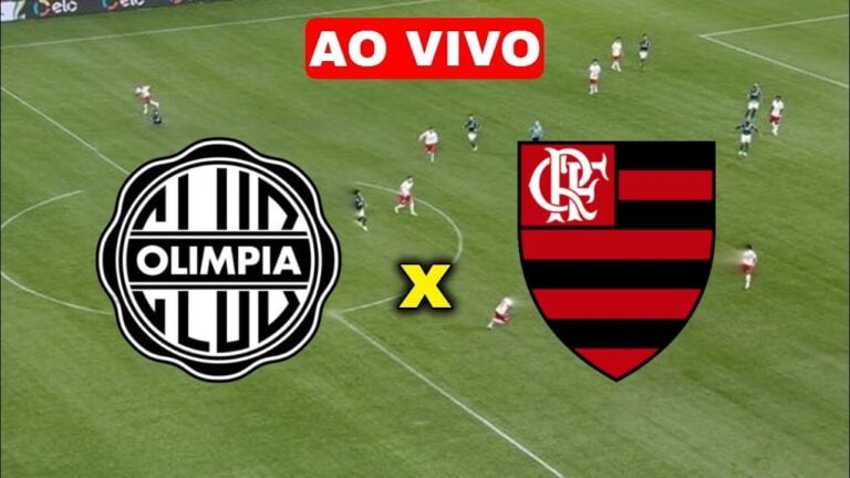 Assistir jogo do Olimpia x Flamengo AO VIVO na TV e Online de Graça