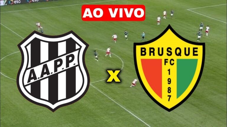 Assistir Ponte Preta x Brusque AO VIVO na TV e Online de Graça