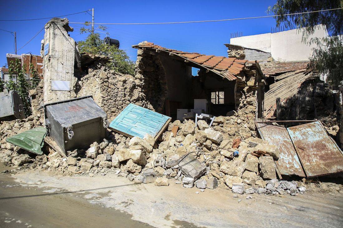 Terremoto na ilha grega de Creta deixa um morto e nove feridos