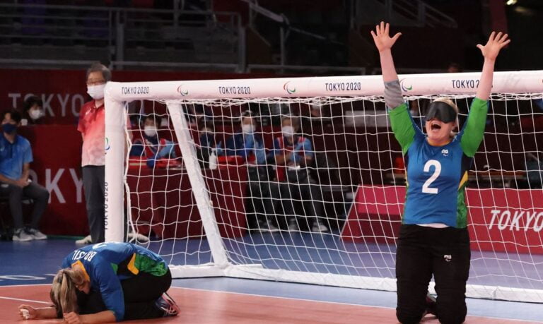 Goalball feminino perde em Tóquio para EUA e disputa bronze com Japão