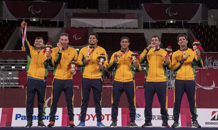 A vitória do goalball é a vitória de uma vida