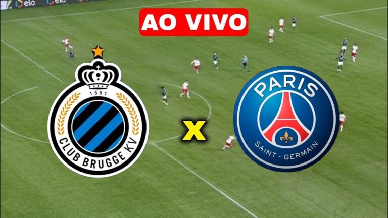 CLUB BRUGGE X PSG CHAMPIONS LEAGUE AO VIVO ONLINE