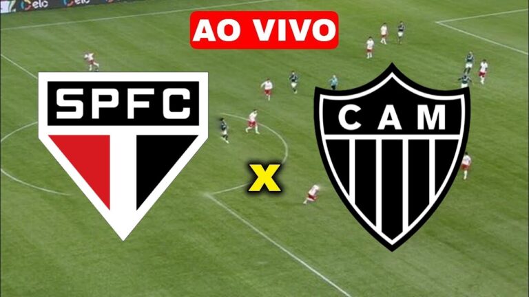 Assista AGORA São Paulo x Atlético-MG AO VIVO na TV e Online de Graça