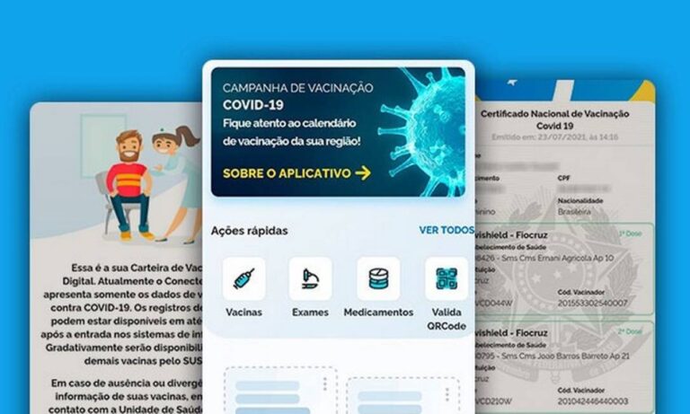 Saúde: certificado de vacinação será emitido com novas informações