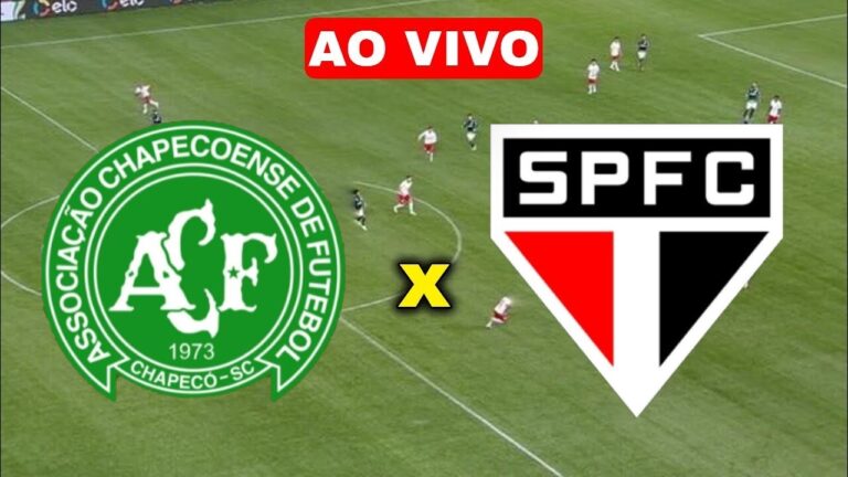 Assista AGORA Chapecoense x São Paulo AO VIVO na TV e Online