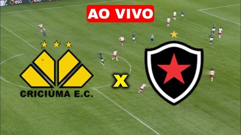 Assistir jogo do Criciúma x Botafogo AO VIVO Online e na TV HD – Brasileirão 2024