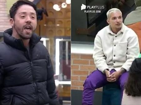 A Fazenda 13: Rico e MC Gui discutem após volta de Dayane