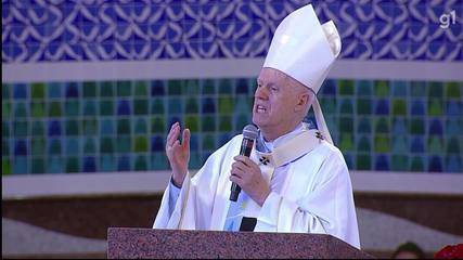 ‘Para ser pátria amada não pode ser pátria armada’, diz arcebispo de Aparecida em sermão do Dia de Nossa Senhora