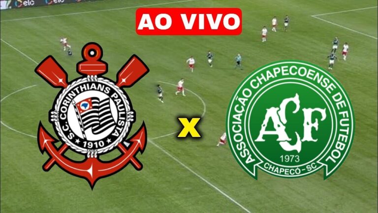 Assista AGORA Corinthians x Chapecoense AO VIVO na TV e Online de Graça