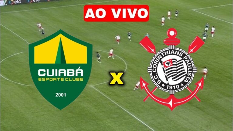 Assista AGORA Corinthians x Cuiabá AO VIVO na TV e Online grátis HD