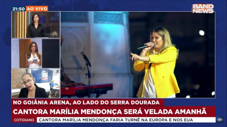 AO VIVO: Repercussão da morte de Marília Mendonça aos 26 anos