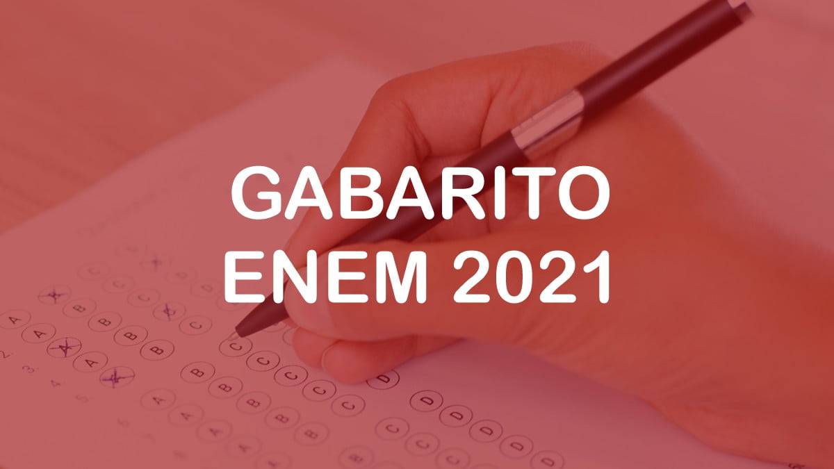 Gabarito Oficial ENEM 2021: Provas Branca, Azul, Amarela e Rosa