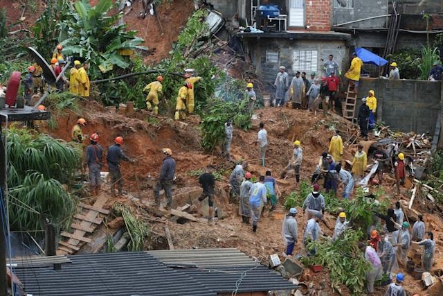 Chuvas causam 21 mortes em São Paulo