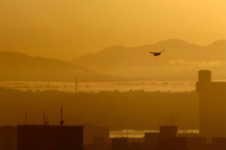 Litoral de São Paulo registra o dia mais quente dos últimos 19 anos e umidade chega a 17%