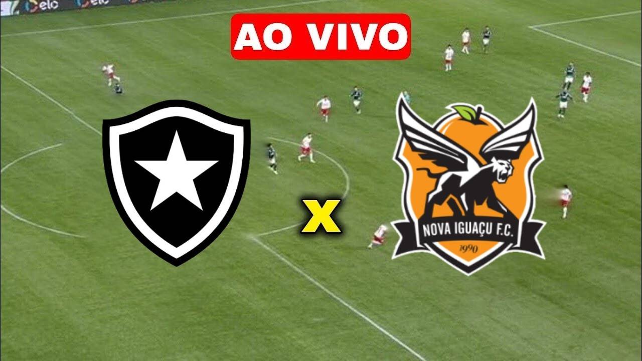 Assistir Botafogo x Nova Iguaçu AO VIVO na TV e Online – Cariocão Play