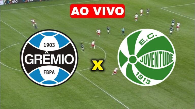 Assistir AQUI Grêmio x Juventude AO VIVO Online 06/04/2024