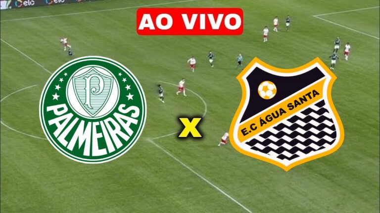 Futemax: Assistir Palmeiras x Água Santa Ao Vivo online grátis HD