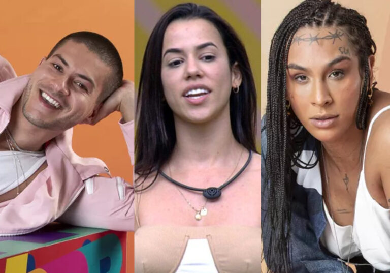 Quem está com mais votos para sair do BBB 22: Arthur, Larissa ou Linn?