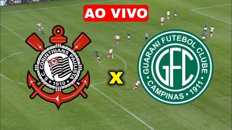 Assistir Corinthians x Guarani ao vivo grátis 21/01/2024 HD