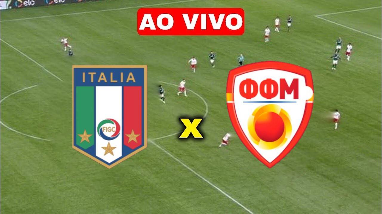 Assistir Itália x Macedônia AO VIVO na TV e Online | SPACE e TNT Sports