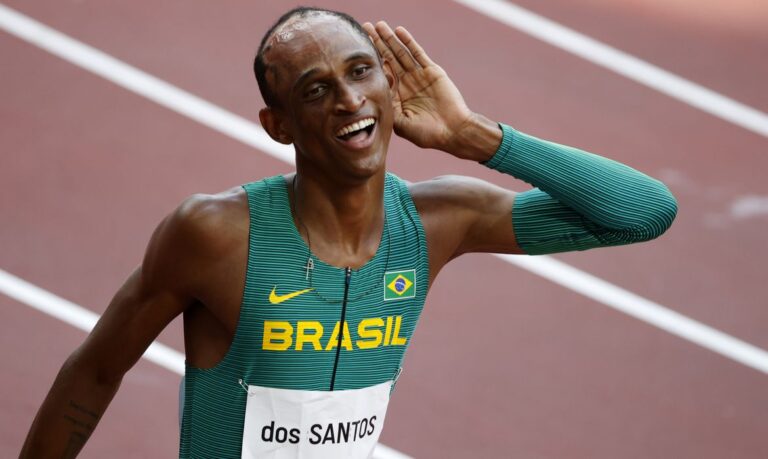 Alison dos Santos é ouro nos 400m com barreiras nos Estados Unidos