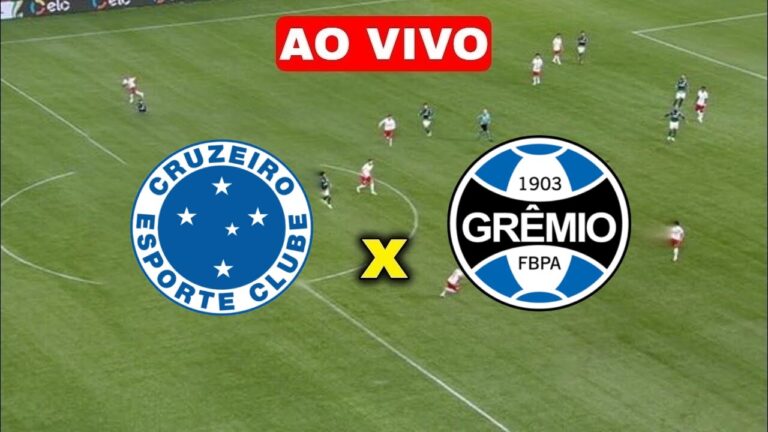 Assistir Cruzeiro x Grêmio ao vivo grátis HD online