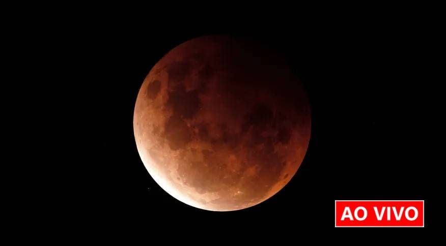 Assistir Eclipse Lunar Total AO VIVO Online; Lua deve ficar totalmente coberta