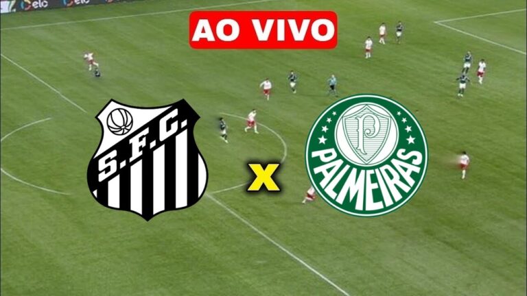 Assista! Santos x Palmeiras AO VIVO na TV e Online | Globo e Premiere