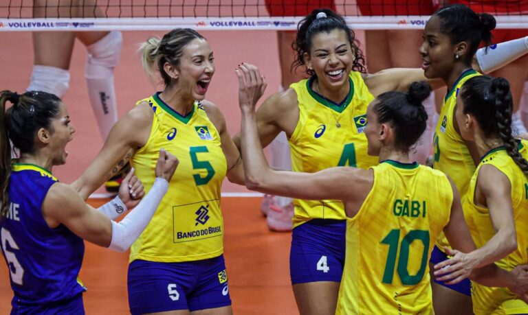 Vôlei: Brasil derrota Turquia pela Liga das Nações