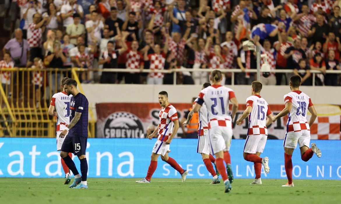 França empata com Croácia na Liga das Nações