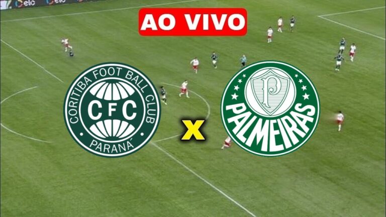 Assistir Coritiba x Palmeiras ao vivo online grátis HD 12/06/2022