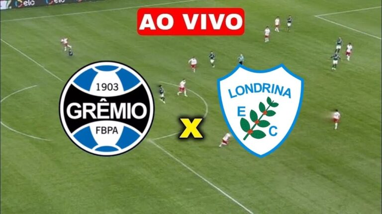 Assistir Grêmio x Londrina ao vivo online grátis HD | PREMIERE