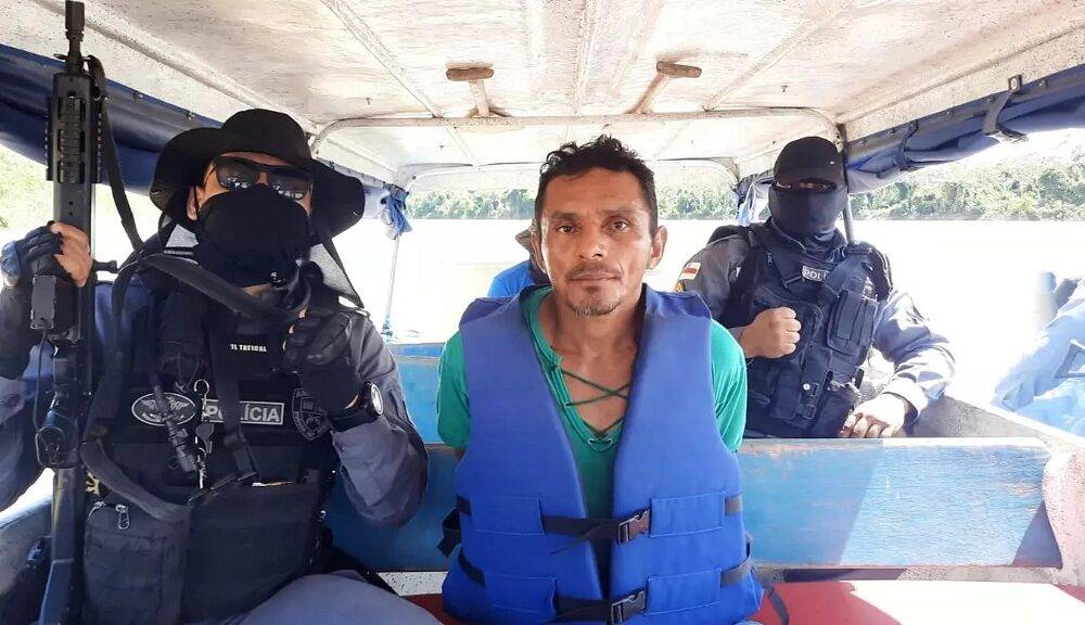 Lancha de suspeito preso perseguiu barco de indigenista e de jornalista inglês, diz polícia
