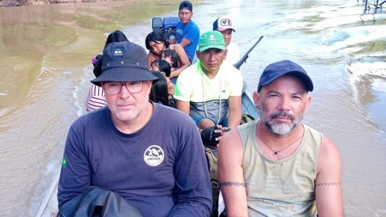 Univaja diz ter encontrado possível vestígio de embarcação no Amazonas