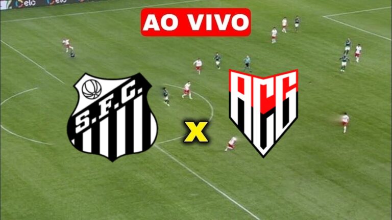 Santos x Atlético-GO: Onde assistir ao vivo online o jogo do Brasileirão