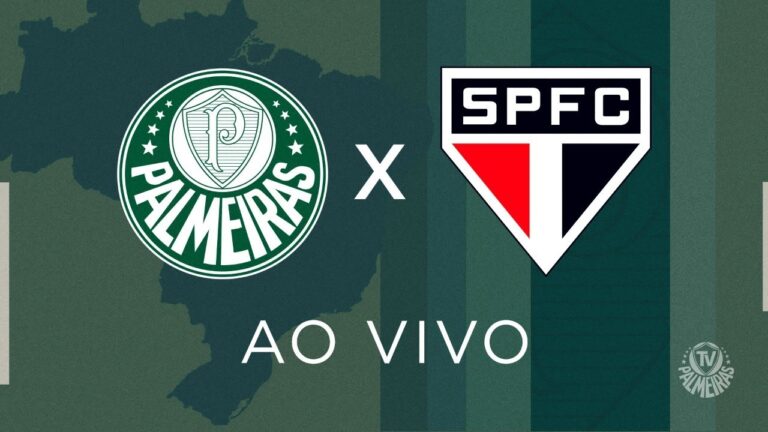 onde assistir jogo do Palmeiras x São Paulo ao vivo grátis hoje (14)