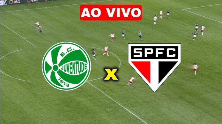 Assistir Juventude x São Paulo ao vivo online grátis