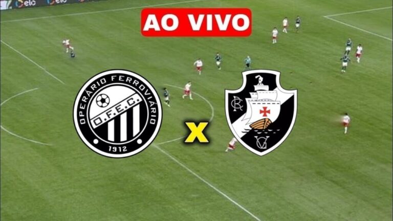 Assistir Vasco x Operário ao vivo online grátis 04/10/2022 HD