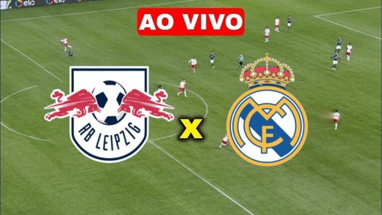 Assistir Real Madrid x Red Bull Leipzig Ao Vivo Online Grátis HD