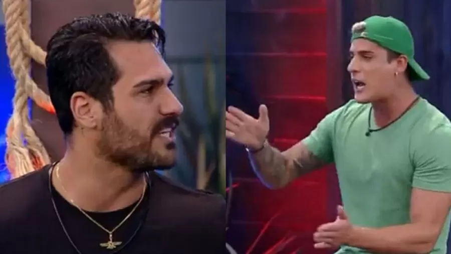 VÍDEO: Shay e Tiago Ramos discutem ao vivo e peão dispara; “vou mandar a bengalinha para ver se sua mãe aprova”