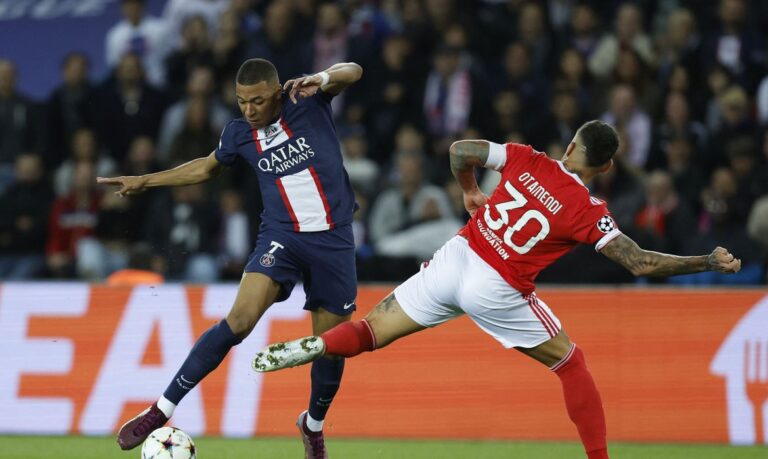 PSG empata de novo com o Benfica na Liga dos Campeões; Real evita derrota para o Shakhtar Donetsk nos acréscimos