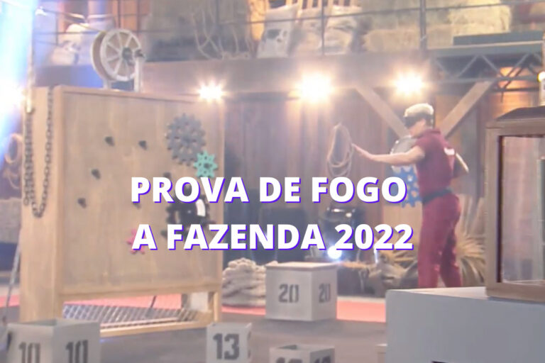 Iran é quem ganhou a prova de fogo em A Fazenda 2022; veja a baia