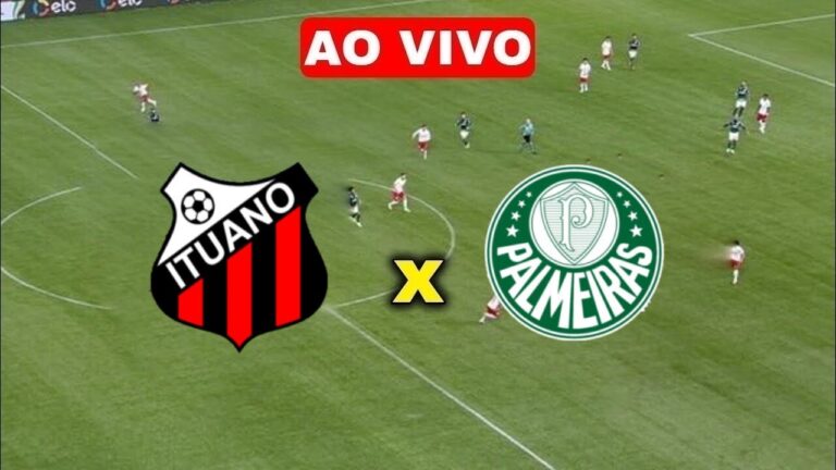 PAULISTÃO 2023: ITUANO X PALMEIRAS – AO VIVO COM IMAGENS