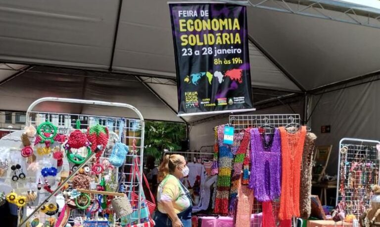 Feira da economia solidária reúne iniciativas em todo o país