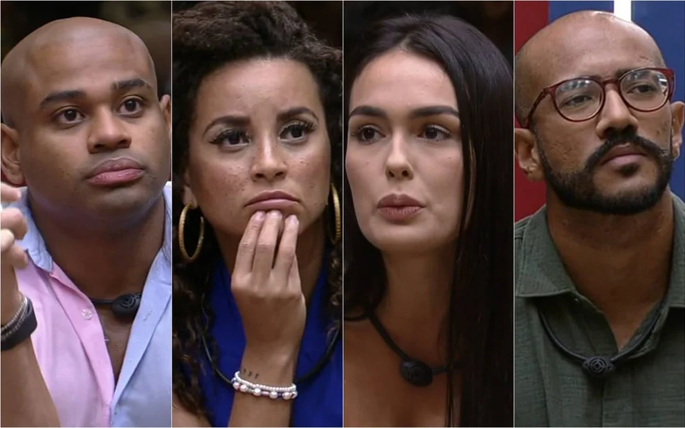 Enquete BBB 23 + Votação Gshow: Cézar, Domitila, Larissa ou Ricardo quem sai e quem fica no 9º Paredão?