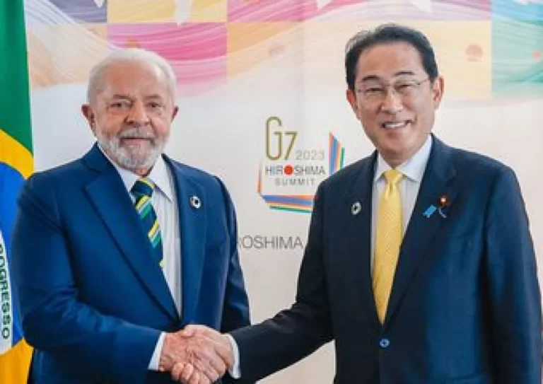 Embaixador do Japão no Brasil espera que G7 seja um passo para a paz