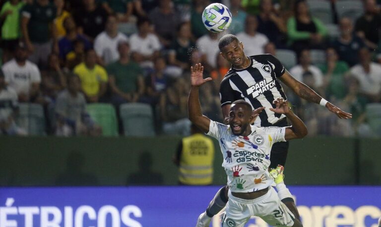 Goiás bate líder Botafogo e deixa zona do rebaixamento do Brasileiro