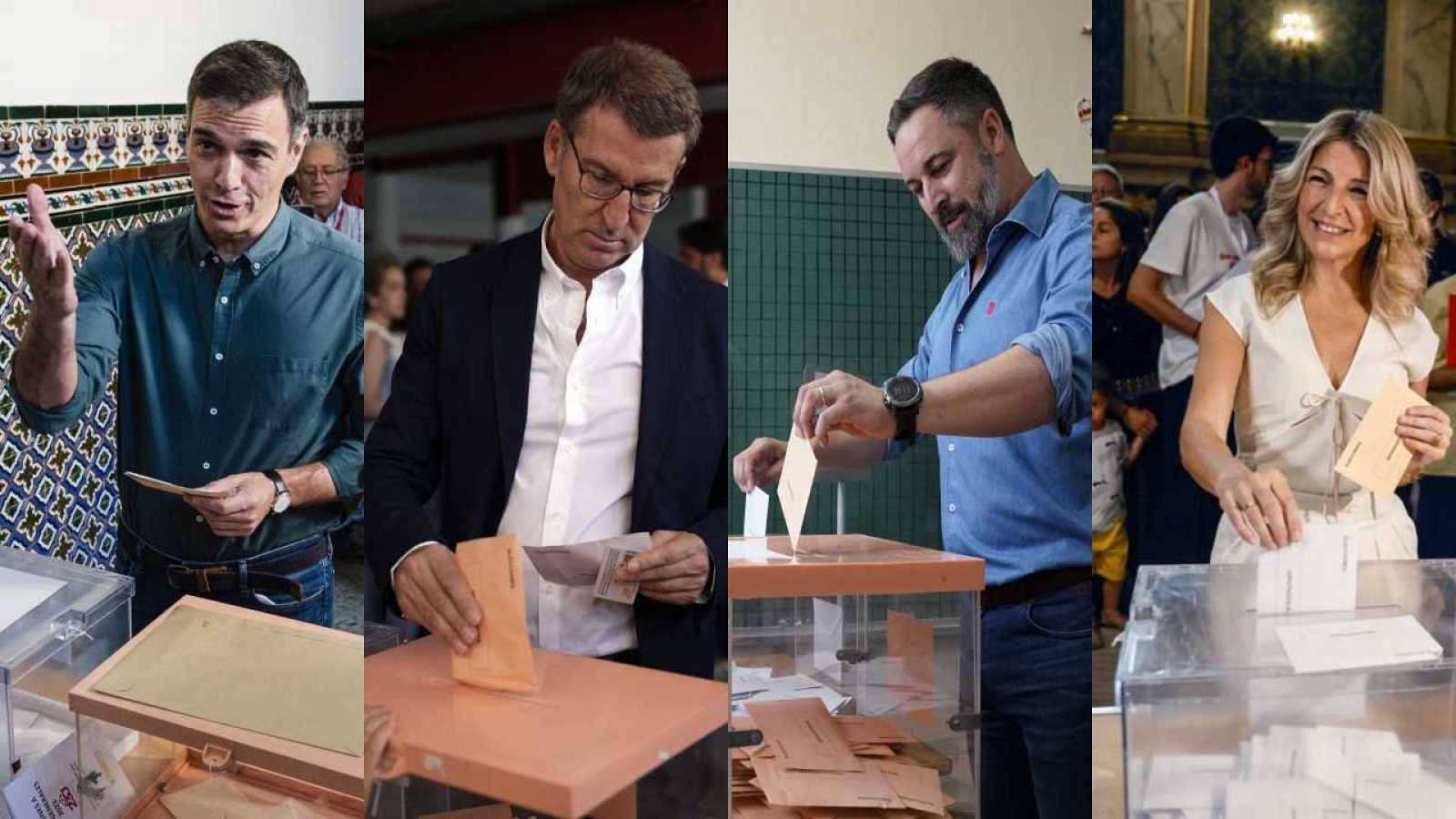 Eleições na Espanha: Candidatos ao 23J votam e convocam cidadãos para participação ativa